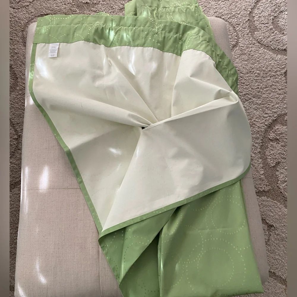 Eclipse Kids Blackout Curtains 2 “Miley” Panels in green 84x42